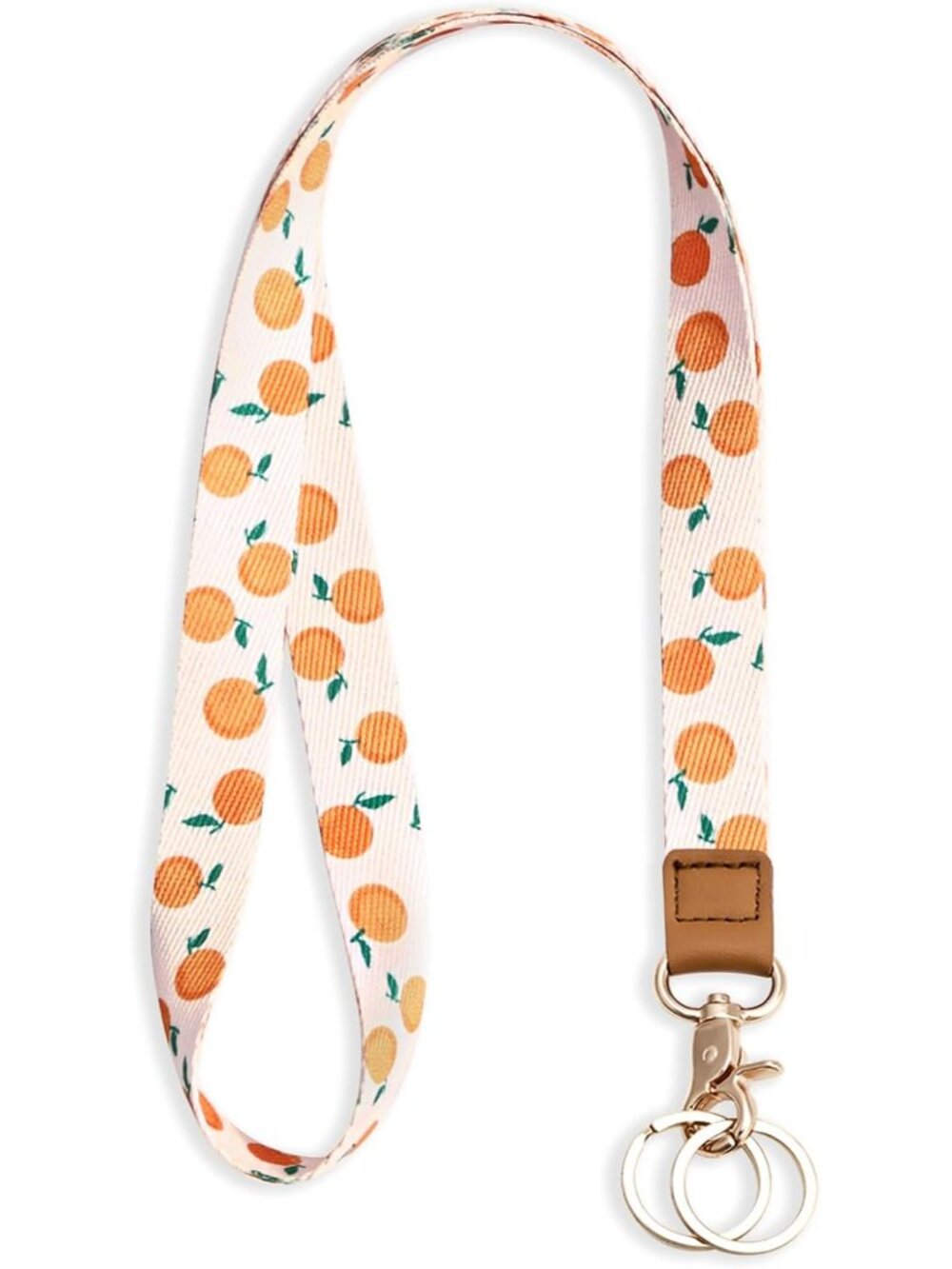 Lanyards for ID Badges, Neck Lanyards for Keys with Metal Hook, Cute Keychain La